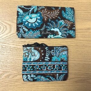 Vera Bradley Checkbook & Coin Pouch